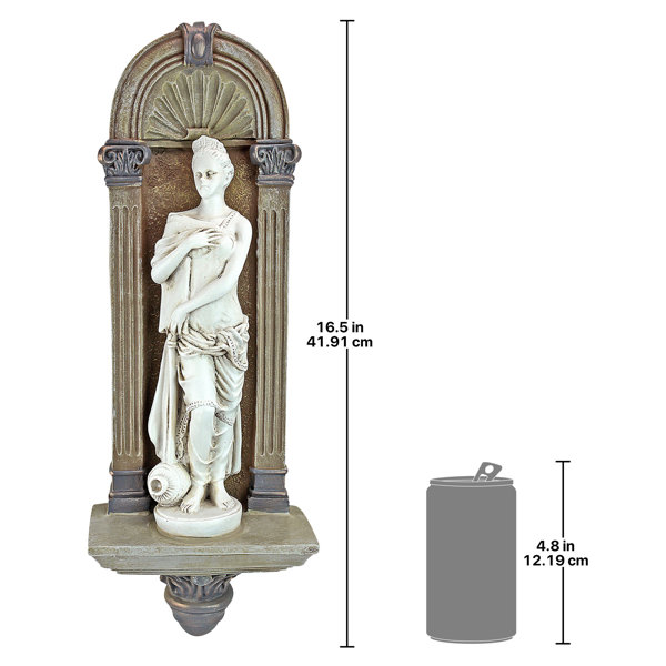 Design Toscano The Garonne Water Nymph Wall Decor Wayfair.co.uk